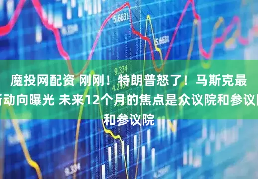 魔投网配资 刚刚！特朗普怒了！马斯克最新动向曝光 未来12个月的焦点是众议院和参议院
