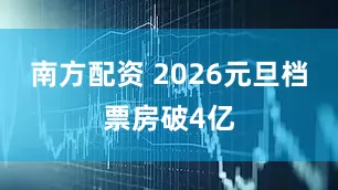 南方配资 2026元旦档票房破4亿